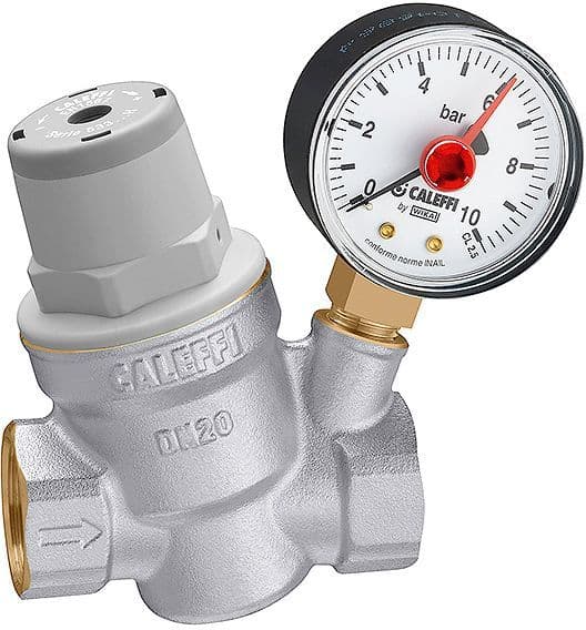 CALEFFI BOX 5*REDUCTEUR DE PRESSION+MANOMETRECHROME 16BAR3/4 vue 1
