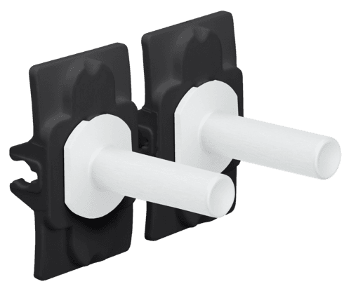 Ensemble Niko Toggle pour des fonctions de commutation double, couleur steel white coated vue 1