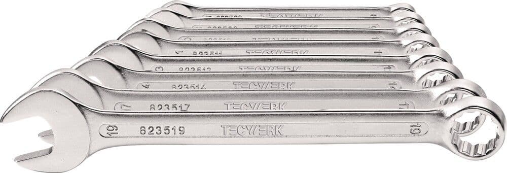Tecwerk jeu de cles mixtes 12 pièces 6-22 mm vue 1