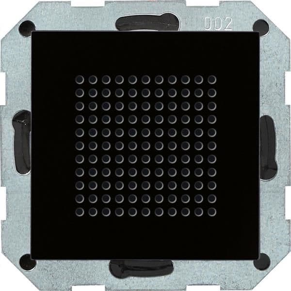 haut-parleurs pour radio encastrée aspect verre Noir System 55 - haut-parleurs pour le raccordement vue 1
