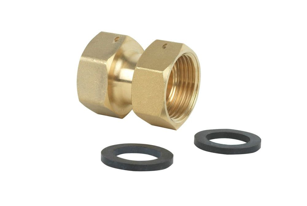 Altus raccord droit 2 pièces avec écrou mobile DN 20 4/4"F x 4/4"F vue 1