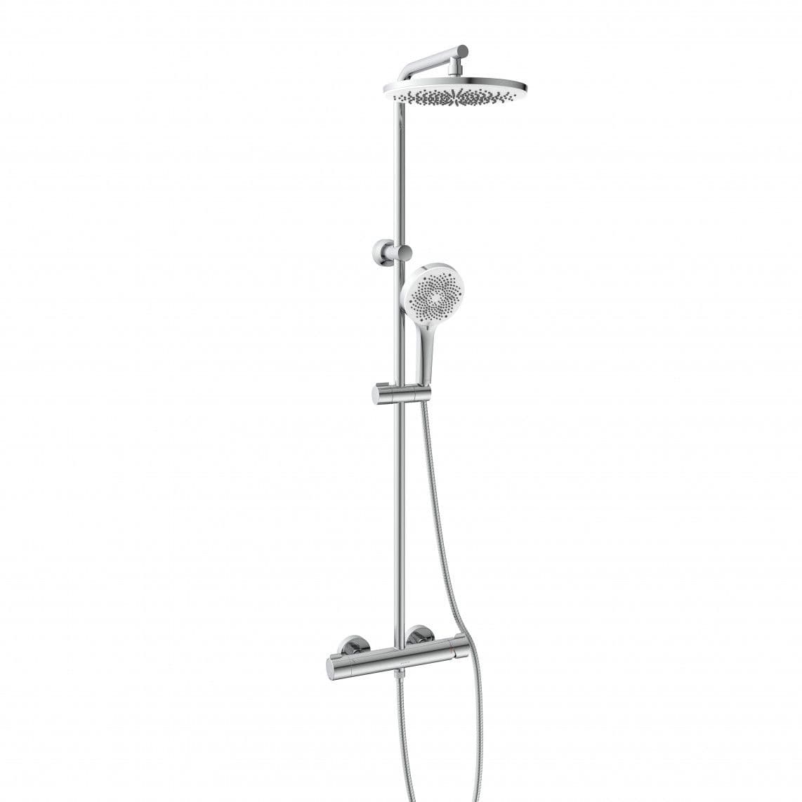 60080U JAVA Set douche de pluie, chromé, avec mitigeur monocommande vue 1