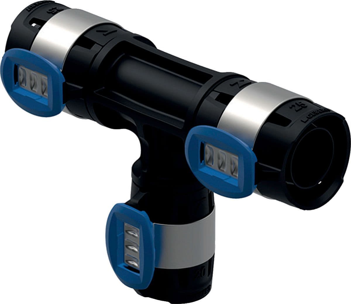T REDUIT 25-20-20MM FLOWFIT GEBERIT vue 1
