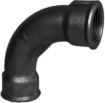 GAZ COURBE FF 90° NR 2 4/4" vue 1