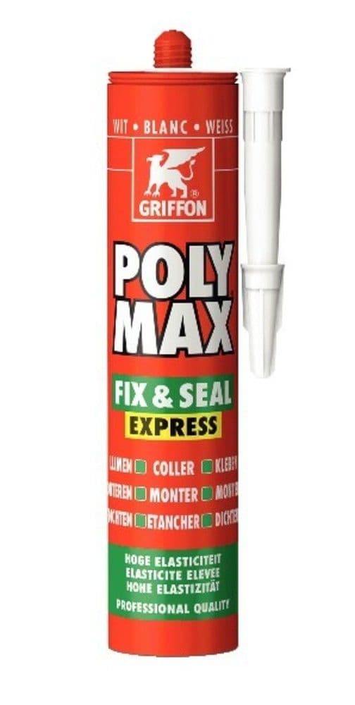 Griffon Polymax colle universelle à base de MS Polymère blanc 425 g vue 1