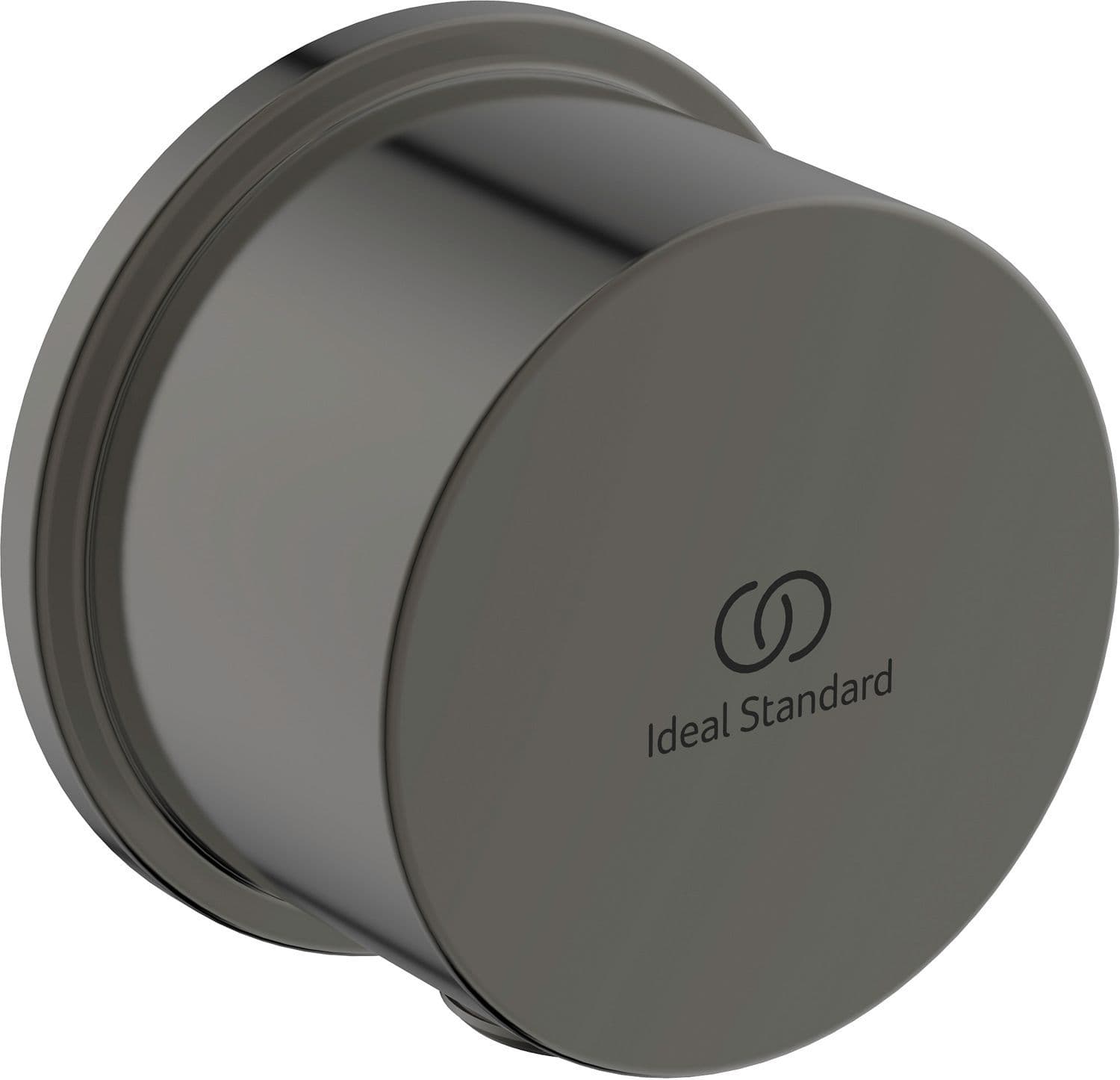 COUDE DE RACCORD JOY IDEAL STANDARD BRUSHED GUN METAL vue 1