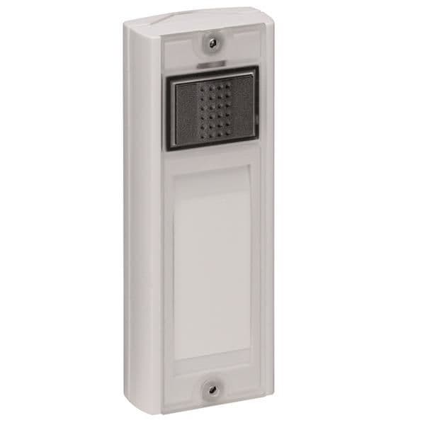 Mistral SE 03.0 bouton d'appel émetteur jusqu'à 500m Blanc 2 x 1.5V IP54 vue 1
