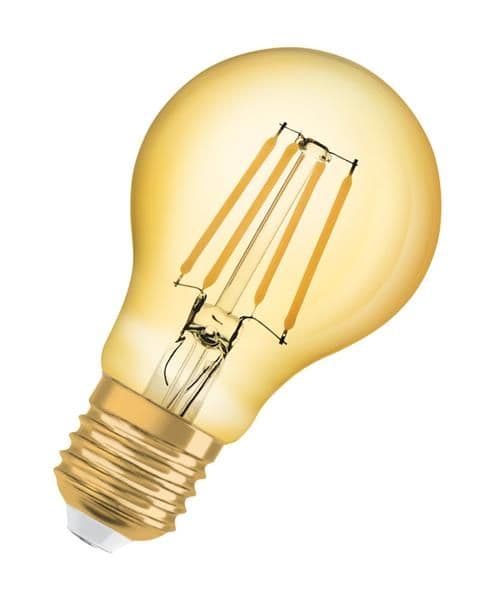 Lampe Led édition Vintage 1906 classic A filament Gold 4 - 35W / 824 E27 410lm claire Warm White 300 vue 1