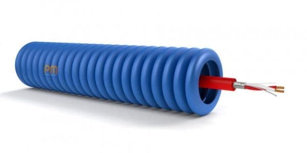 Tube précâblé alarme 8 x 0.22 diamètre 16mm en rouleau de 50m classe CPR: ECA vue 1