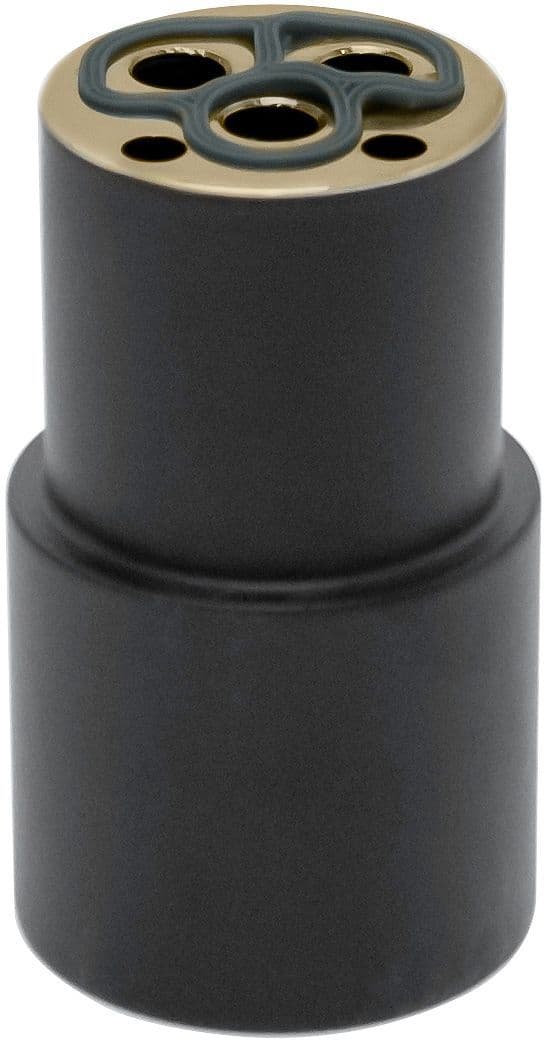 RALLONGE +35MM POUR ROBINET ENCASTRE LAVABO NOBILI NOIR MAT vue 1
