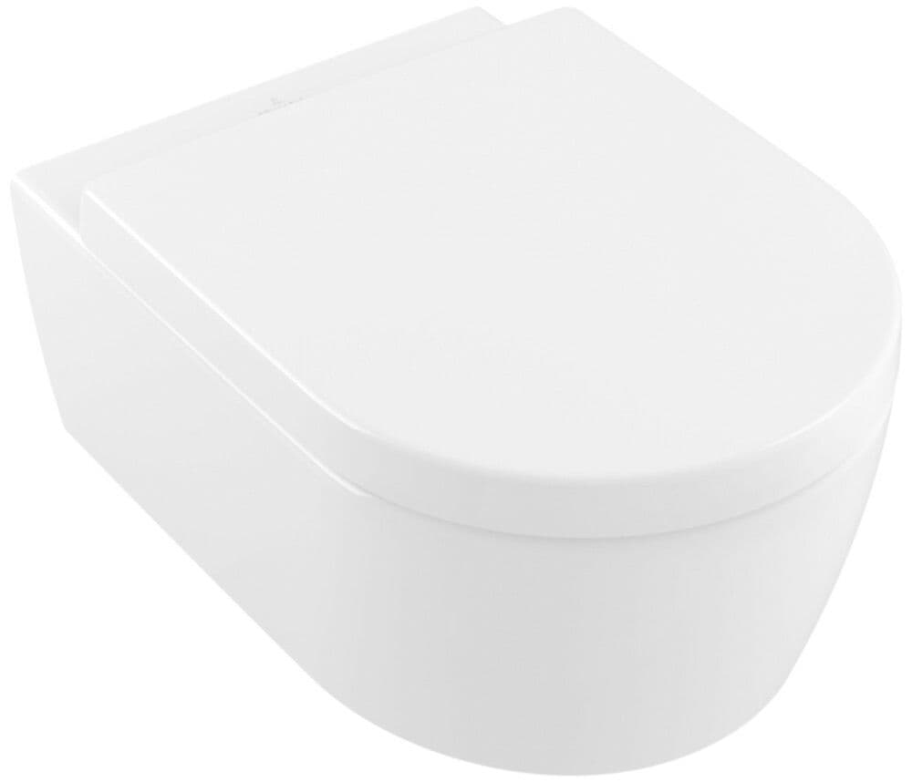 Villeroy&Boch Avento PACK toilette suspendue alpin blanc vue 1
