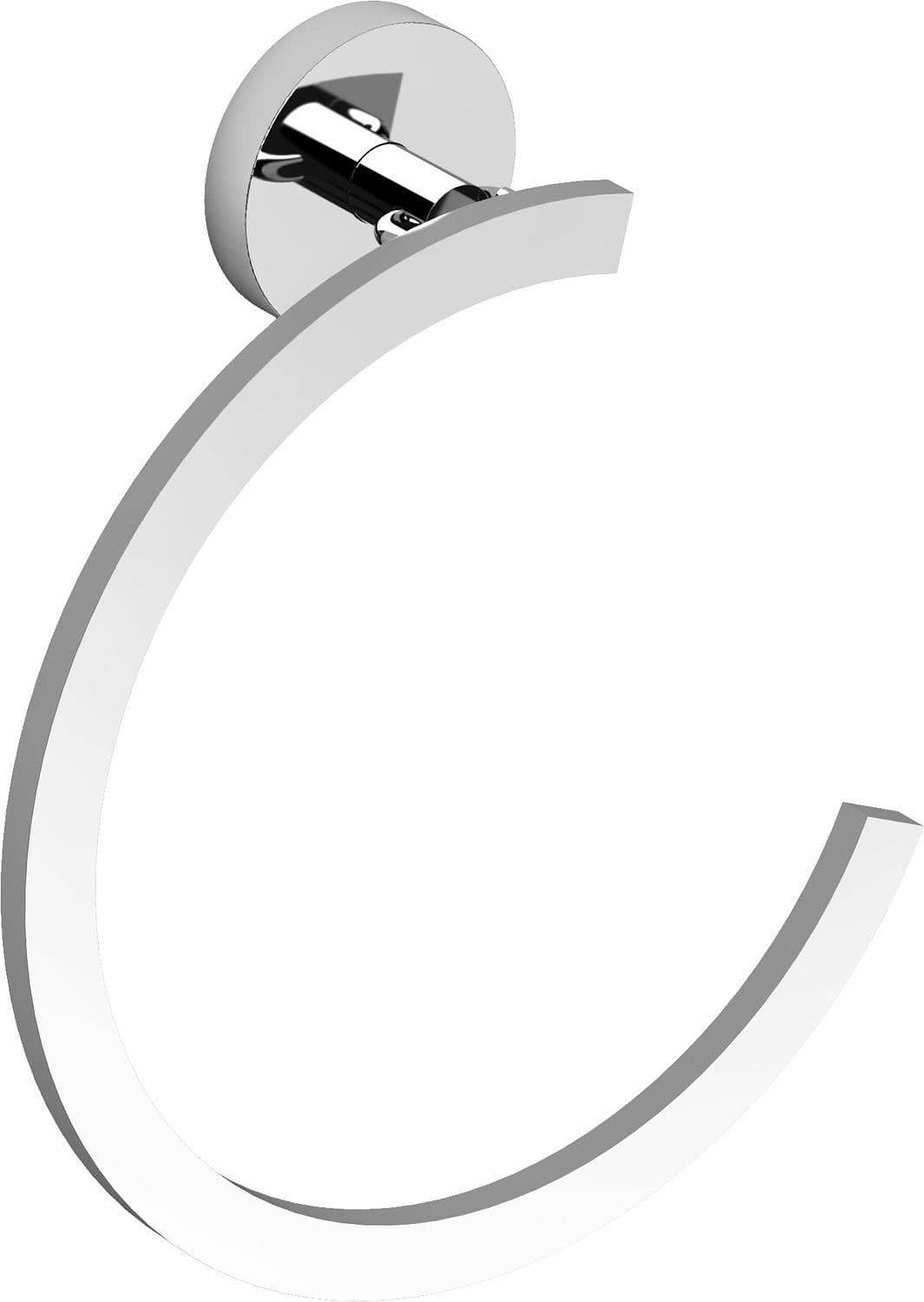 ANNEAU FLAT CLOU CHROME vue 1