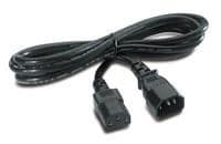 Cordon d'alimentation IEC C13 - IEC C14 2.5m 90 - 250V Noir vue 1