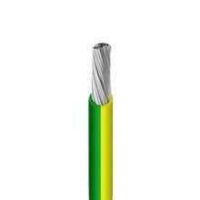 H07Z1-KT 6 Vert / Jaune (H07Z1-K étamé) Lsoh en rouleau de 100m pour usage extérieur B2ca classe CPR vue 1