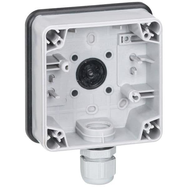 Plexo66 boîtier 1 poste IP66 - IK08 vue 1