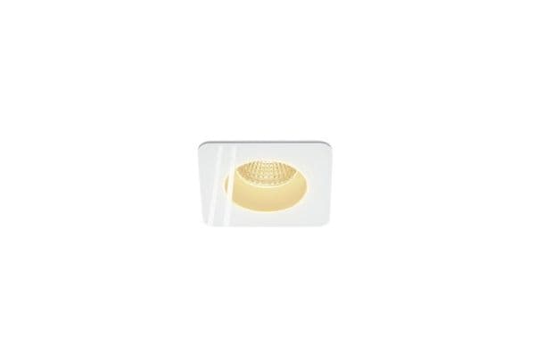 Patta - I plafonnier encastré, carré, Blanc mat, 9W 38°, 3000K, driver inclus vue 1