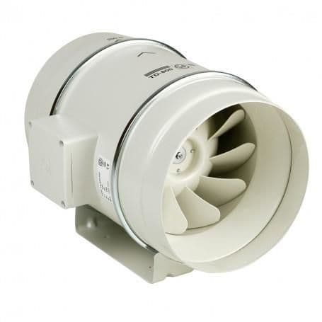 Ventilateur gaine 3 vitesses - débit de 850m³h à 1040m³h - canal diamètre 200mm vue 1