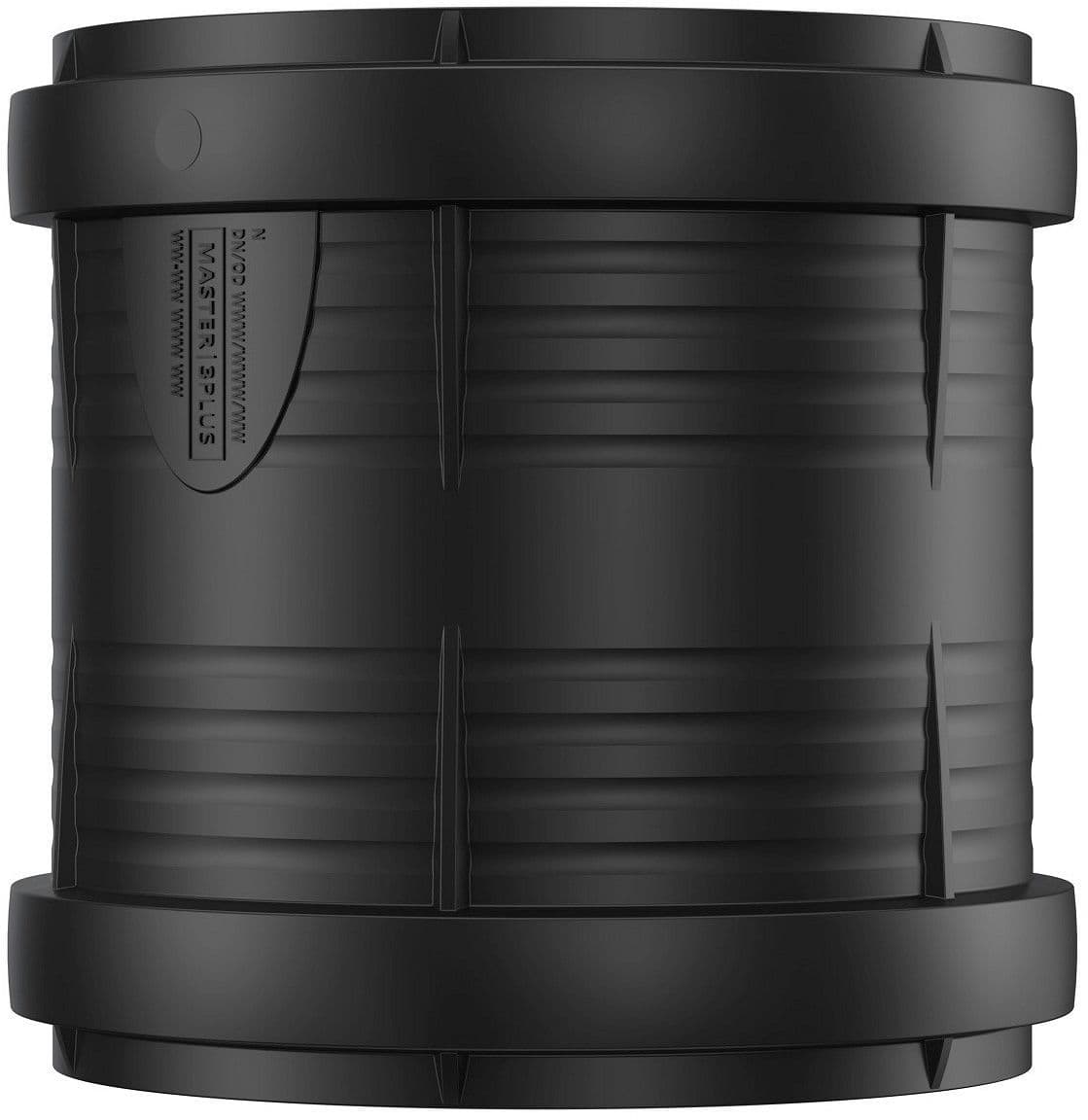 MANCHON DOUBLE PP FF 125MM NOIR 401200 vue 1