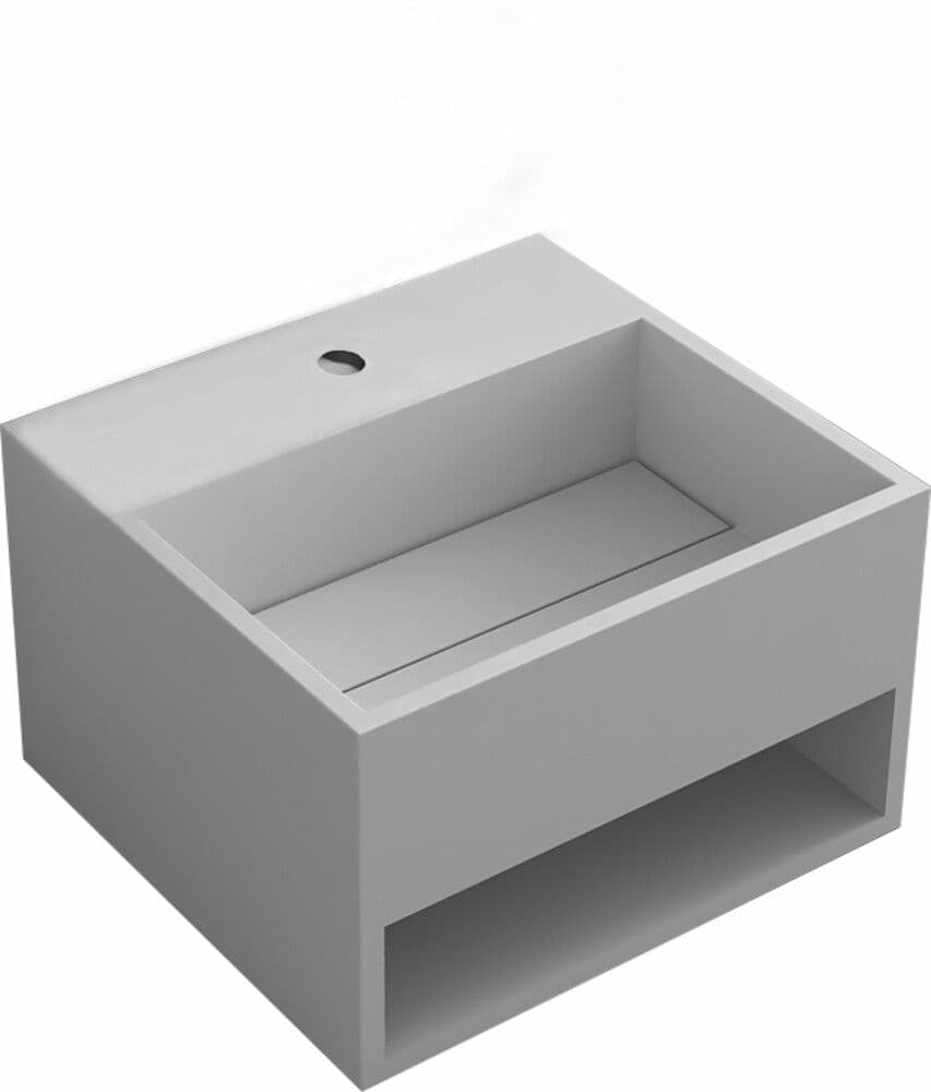 Van Marcke Collection Java Style lave-mains cube 330 x 330 mm vue 1