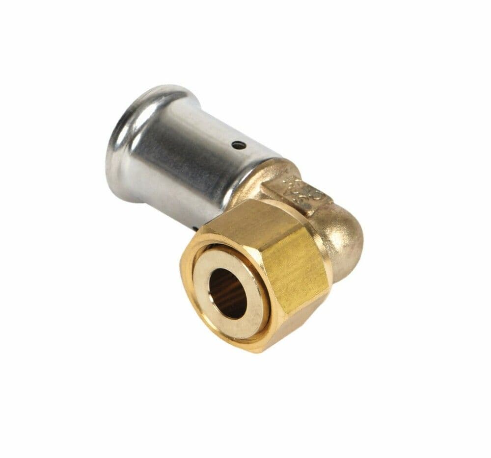 Henco coude 90° press à raccord à visser d'etanchéité plate coude 32x1" vue 1