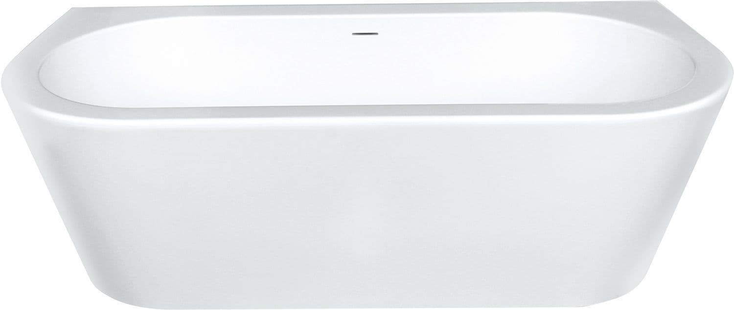 BAIGNOIRE POOL WALL ACRYL 180-80 BLANC+SET DE FINITION VIDAGE BLANC vue 1
