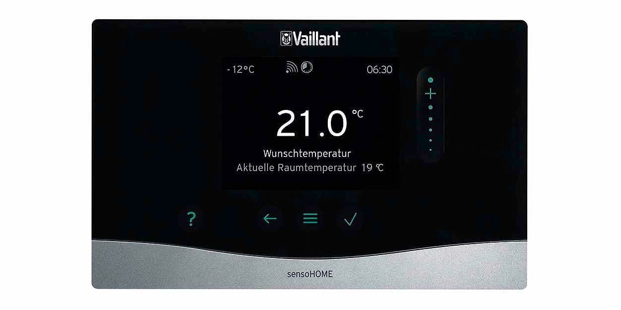 THERMOSTAT D'AMBIANCE MODULAIRE EBUS SENSOHOME VRT 380 VAILLANT vue 1