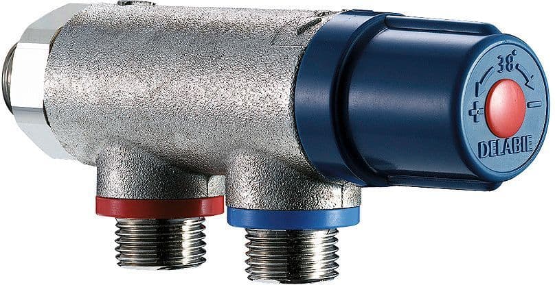 THERMOSTAT PREMIC COMPACT DELABIE M1/2" LAITON vue 1