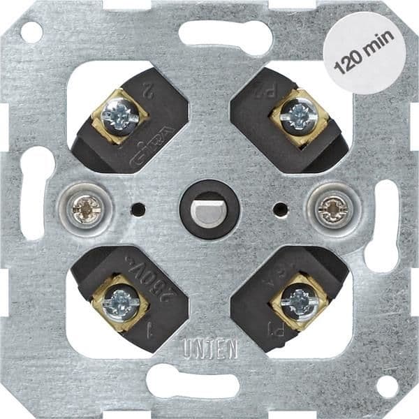 Module minuterie à 2 pôles 16A 250V~ uniquement pour fixation par vis. vue 1