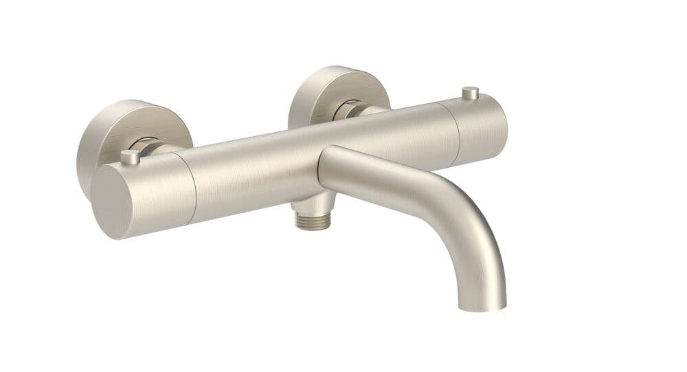 GO Van Marcke Verona mitigeur bain/douche thermostatique nickel brossé vue 1