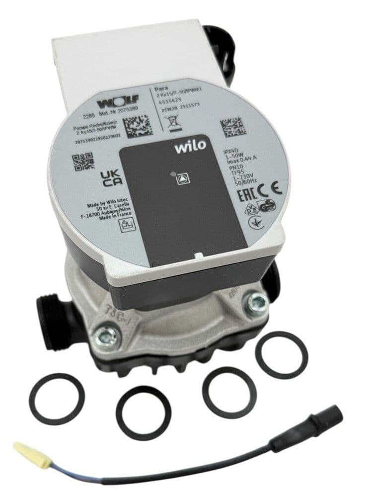 WOLF TS-160 kit pompe g1 130 mm plastique 8909170 vue 1
