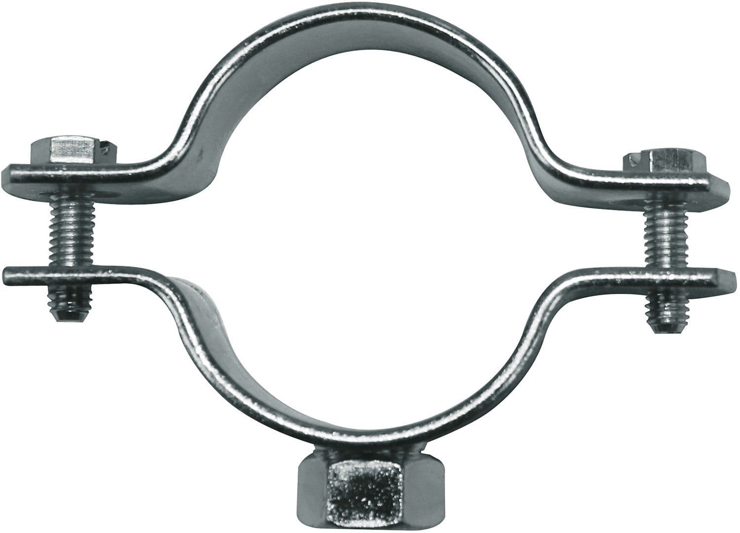 COLLIER GALVA PR.TUBE PE GEBERIT M10 63MM vue 1