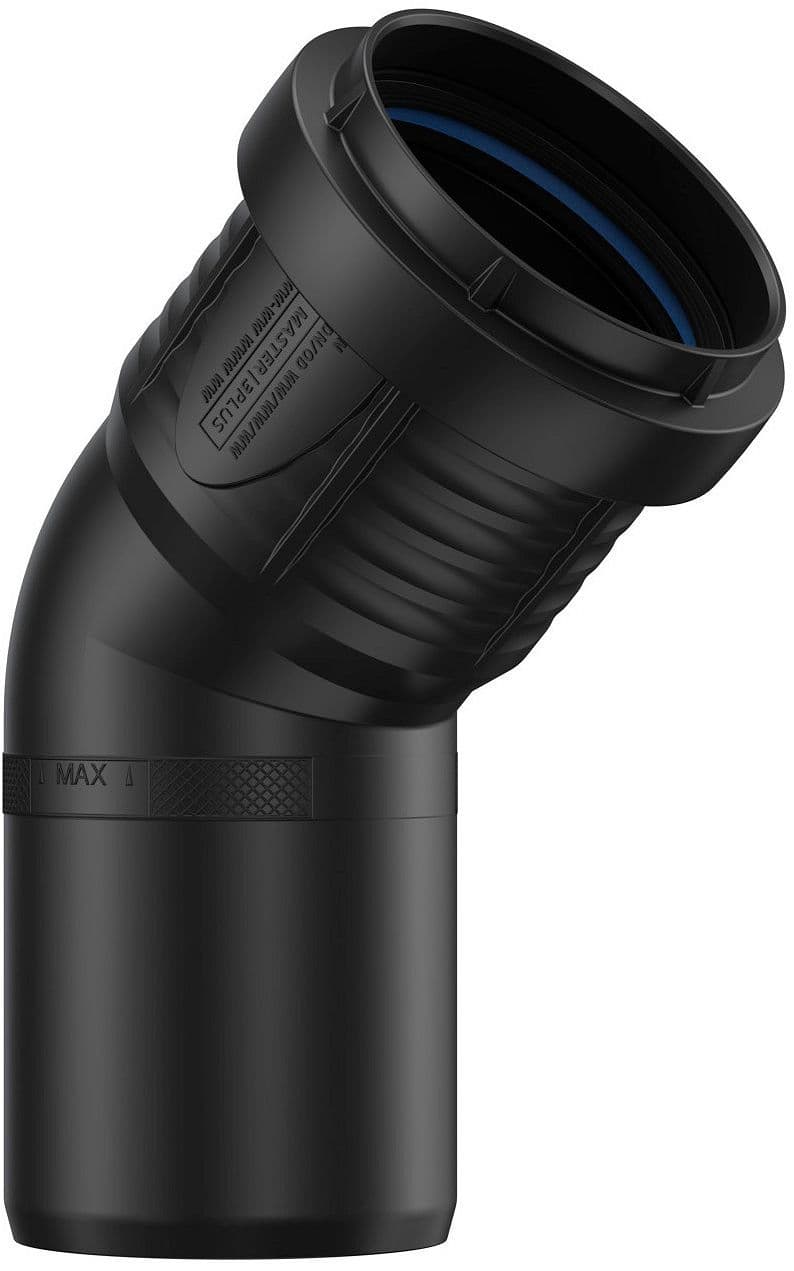 COUDE PP 45°MF 50MM NOIR vue 1