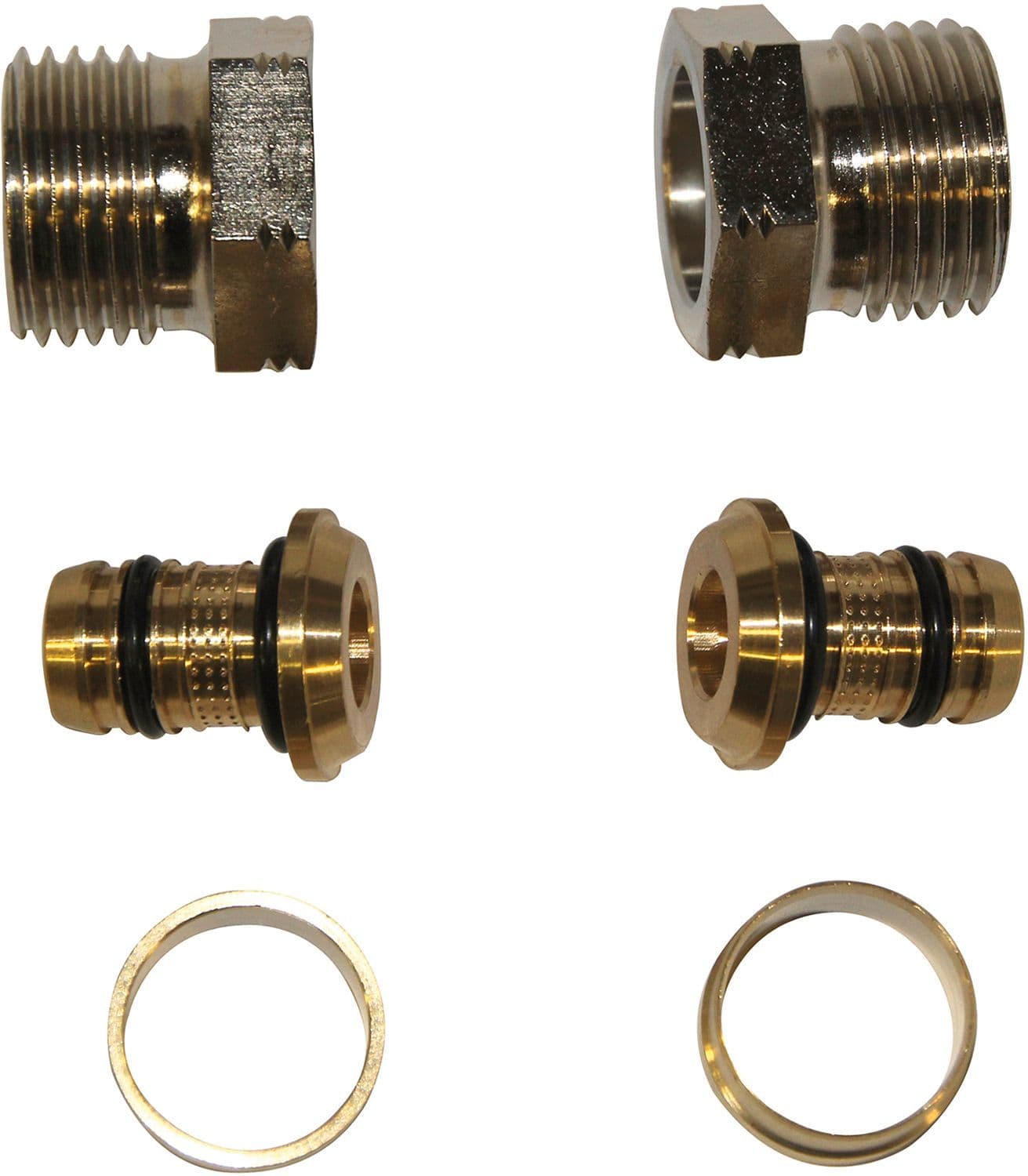 SET RACCORD A COMPRESSION HONEYWELL ALUPEX /2"-16X2MM vue 1