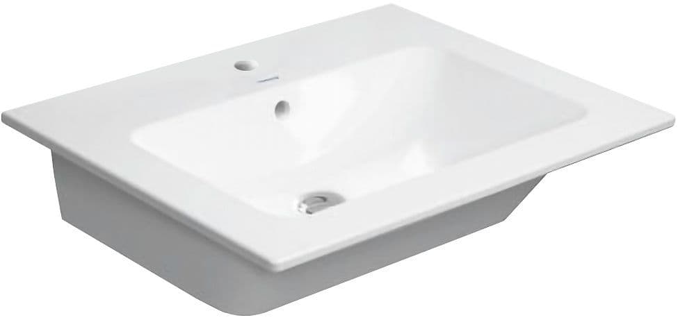 LAVABO ME STARCK DURAVIT 63-49CM BLANC vue 1