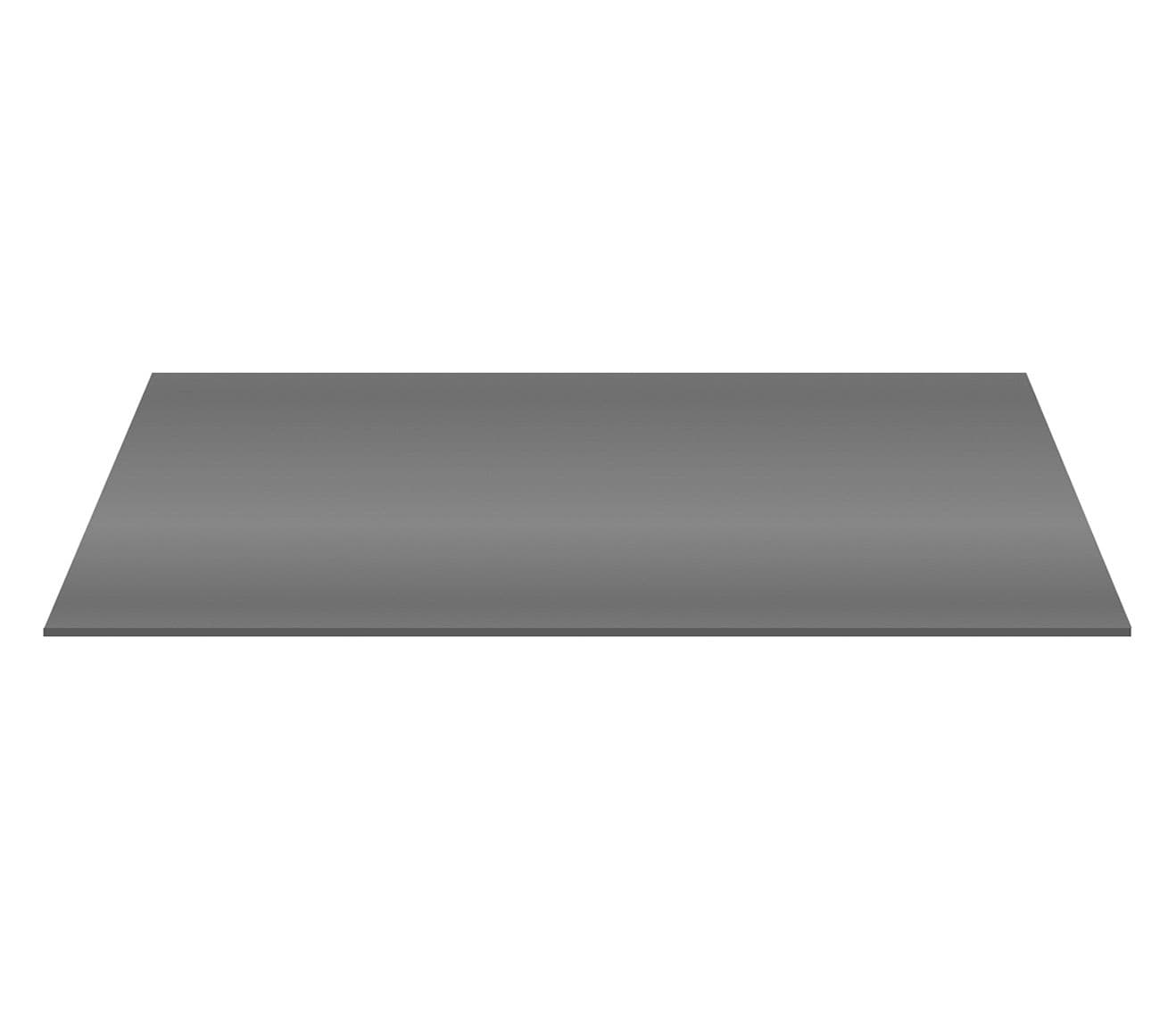 ALONI TABLETTE EN MDF (118.4X45.5X2.6 CM) - GRIS BRILLANT vue 1
