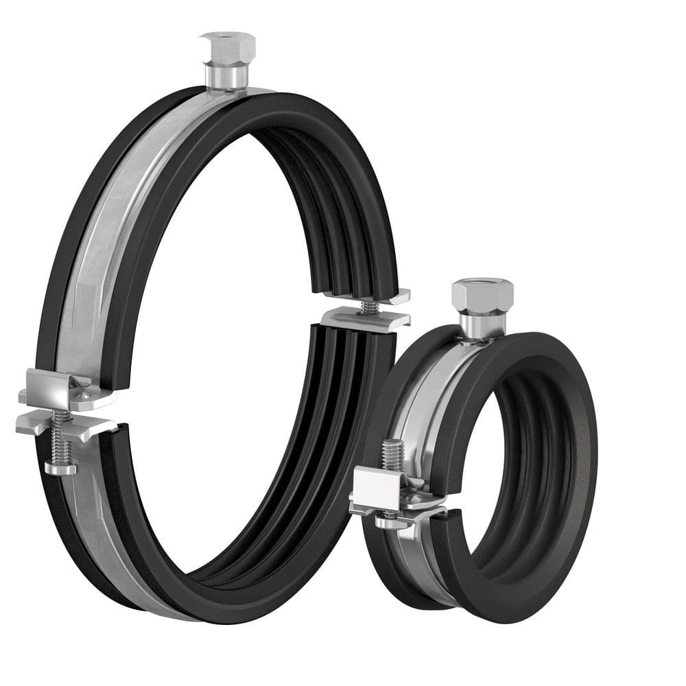 Flamco BSA M 8/M10 X 108-116 support insert en caoutchouc EPDM insonorisant vue 1
