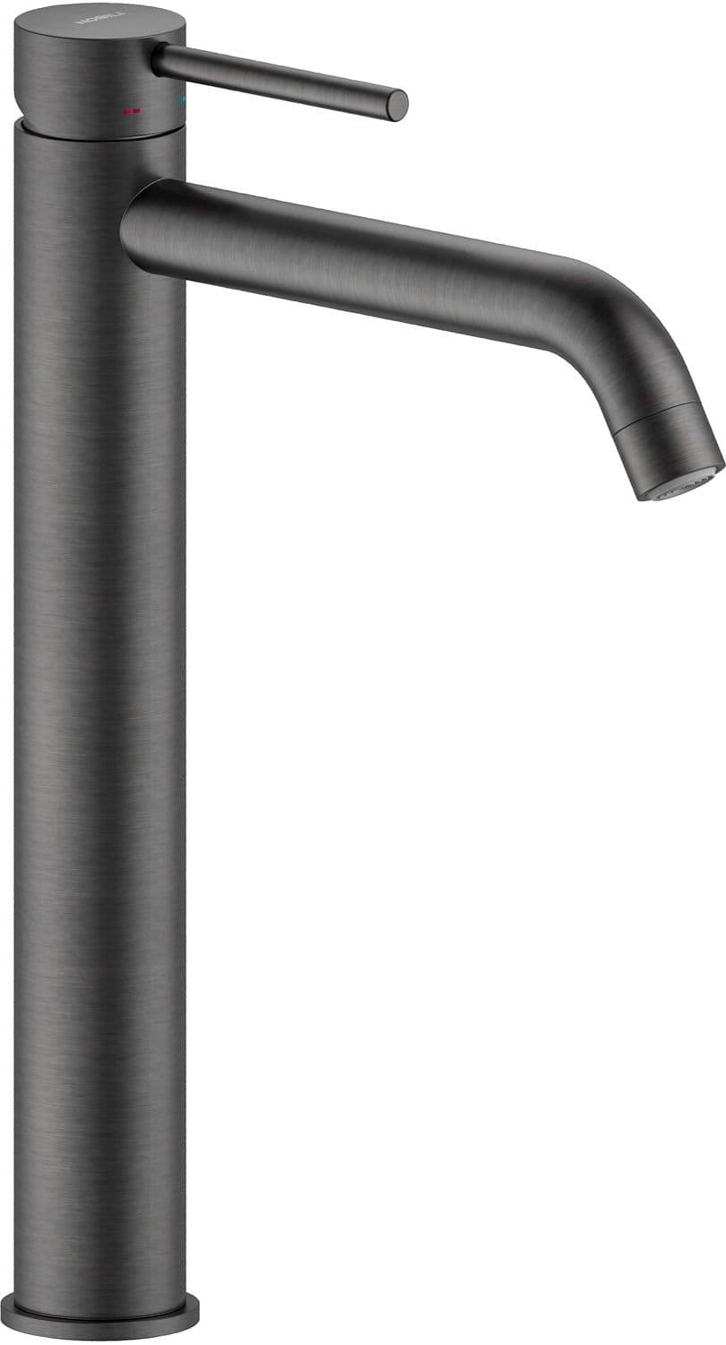 MITIGEUR LAVABO LIVE HAUT NOBILI AVEC CLICK-CLACK GRAPHITE BROSSÉ vue 1