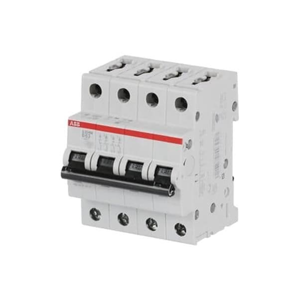 Disjoncteur tétrapolaire 10kA S204M courbe B 63A vue 1