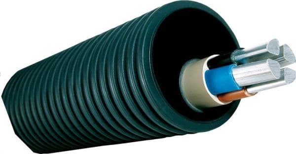 Tube de protection Noir diamètre 110mm rouleau de 6m vue 1