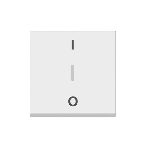 Mosaic interrupteur bipolaire easyled - 16A 2 modules Blanc vue 1