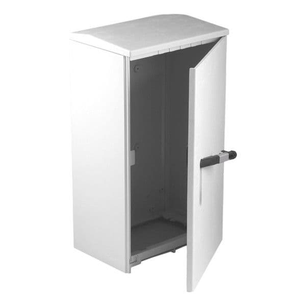 Armoire de trottoir Din 00 830 x 460 x 330mm porte lisse vue 1