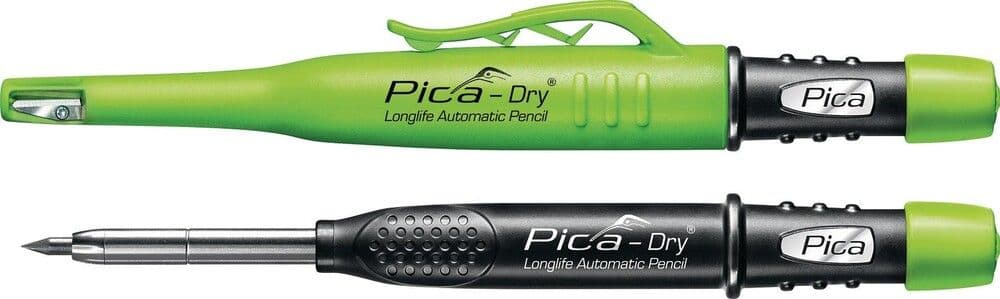 Pica marqueur chantier profondeur avec mine en graphite 160X25X20 mm 20g vue 1