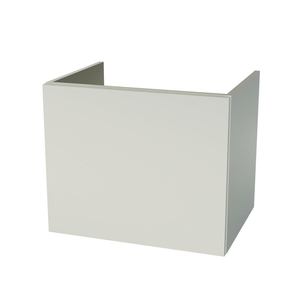 intro Now 45 sous-meuble B600xD455xH500mm 1porte gauche blanc vue 1