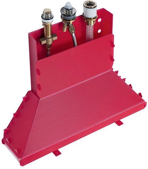 SET SECUFLES POUR MITIGEUR 3 TROU HANSGROHE BORD DE BAIN vue 1