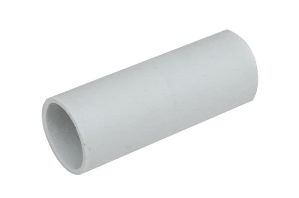 Manchon 32mm pour tube rigide en PVC - Gris clair Ral 7035 vue 1