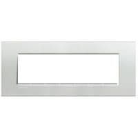 LivingLight - plaque rectangulaire 7 modules Argent vue 1
