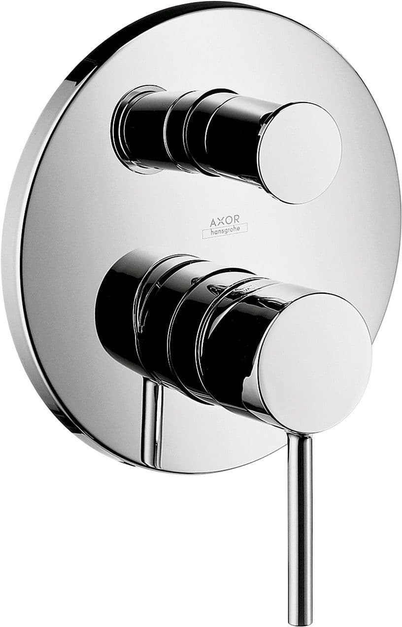 SET DE FINITION 1 POIGNEE BAIN STARCK EXAFILL HANSGROHE CHROME vue 1
