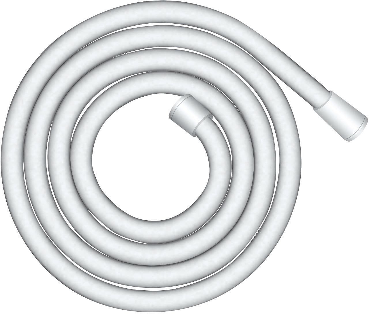 FLEXIBLE ISIFLEX HANSGROHE 125-1/2"-1/2" BLANC vue 1