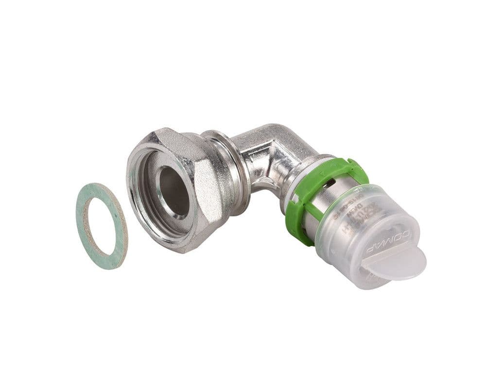 Comap Skinpress Coude 90° à écrou tournant tube multicouche Multiskin 20-3/4F vue 1