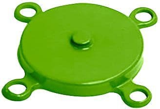 COUVERCLE POUR CAPUCHON DE REMPLISSAGE 2" VERT vue 1